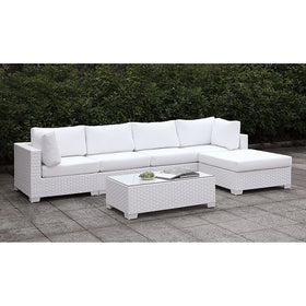 Somani L-Sectional W/ RIGHT Chaise + Coffee Table