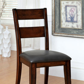 DICKINSON I Dark Cherry Side Chair (2/CTN)