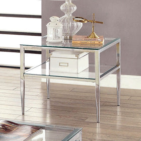 TANIKA Chrome End Table, Chrome