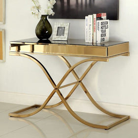 SUNDANCE Brass Sofa Table, Brass