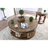 Mika Antique Oak End Table