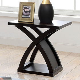 Arkley Espresso End Table