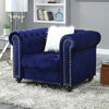 Giacomo Chair Black & Blue