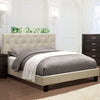Leeroy Bed Ivory & Brown
