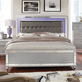 Brachium Silver Cal.King Bed