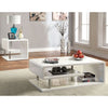 Ninove I White/Chrome Coffee Table