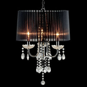 Jada Black Ceiling Lamp