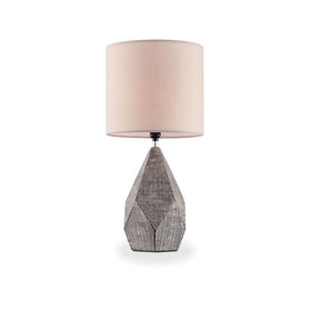 Zoe Silver Table Lamp