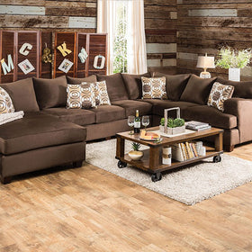 WESSINGTON Chocolate U-Shaped Sectional