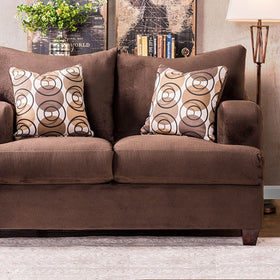 WESSINGTON Chocolate Love Seat